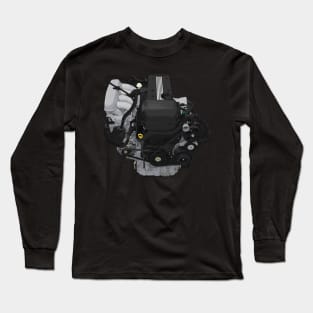 3SGE Beams engine illustration (altezza rs200) Long Sleeve T-Shirt